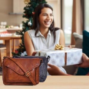 Flapover Crossbody Purse