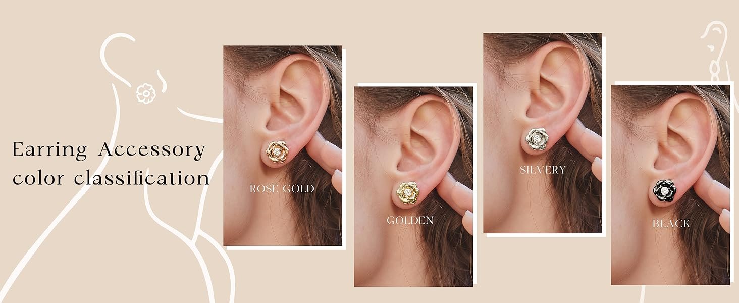 earring  accessory color classification