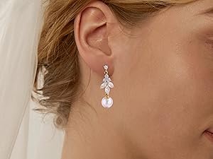pearl earrings for women