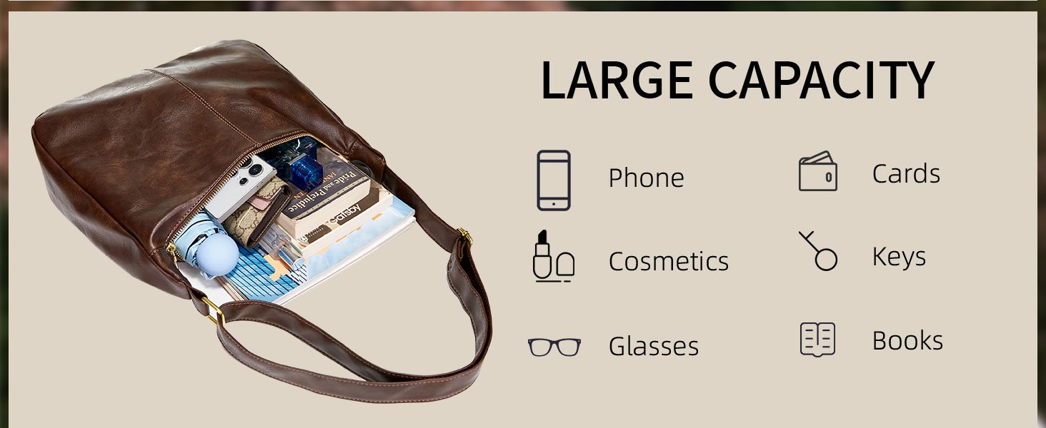 Practical inner pocket design, spacious storage, perfect for daily essentials.