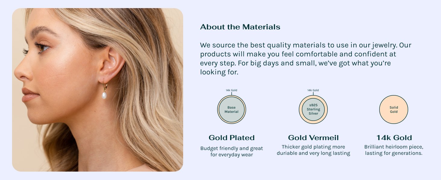 PEARL EARRINGS MATERIALS