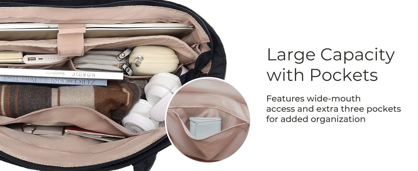 tote bag with zipper