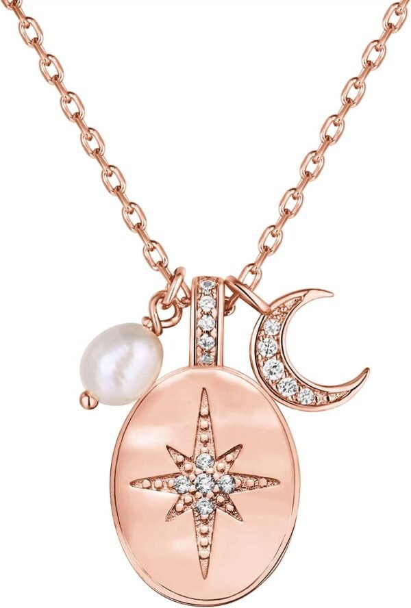 14K Gold Plated Engraved Coin Pendant Necklaces for Women | Byzantine Coin Pendants | Bohemian Necklace