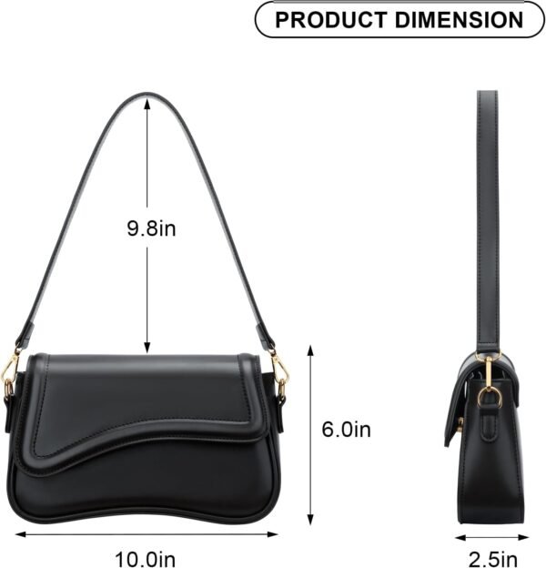 Shoulder Bag for Women Small Clutch Purses Cute Hobo Handbag Trendy Underarm Bag