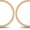 Small Gold or Sterling Silver Huggie Hoop Earrings for Women Cartilage Nose Helix Tragus