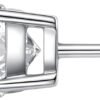 LAB-GROWN Round Cut Diamond Earrings 4 Prong (D-F Color, VS Clarity) Diamond Stud Earrings for Women, Elegant Stud Earrings