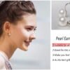 925 Sterling Silver Hoop Handpicked AAA+ Quality 7.5-8mm White Freshwater Cultured Pearl Dangle Drop Earrings Jewelry for Women
