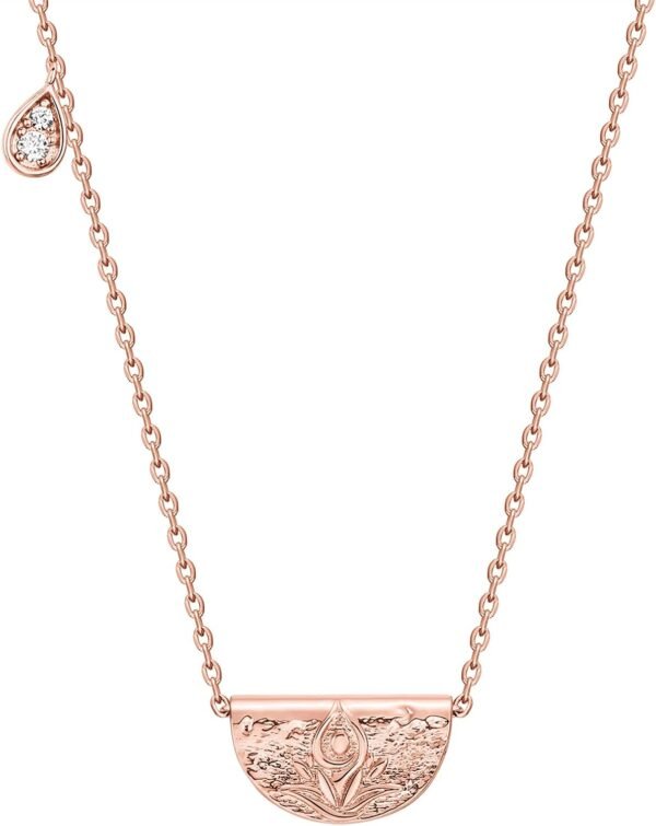 14K Gold Plated Engraved Coin Pendant Necklaces for Women | Byzantine Coin Pendants | Bohemian Necklace