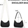 Shoulder Bag for Women Cute Hobo Purses and Handbags Retro Clutch Underarm Purse