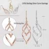 Gold Plated Earrings for Women Hypoallergenic Gold Earrings Statement Earrings for Girl Trendy Fashion Gold Jewelry Gifts Above 12 Years Old