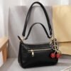Shoulder Bags for Women, Retro Vegan Leather Classic Tote HandBags Purse with Zipper Closure