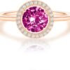 14K Gold Plated Crystal Birthstone Rings | Rings For Women