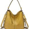 Hobo Crossbody Bags for Women Designer Faux Leather Hobo Handbags Retro Large Size Shoulder Bag Bucket Purse