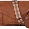Leather Flapover Crossbody Handbag Purse for Women with Adjustable Strap & Overflap Snap Closure Tote/Bag