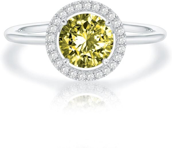 14K Gold Plated Crystal Birthstone Rings | Rings For Women